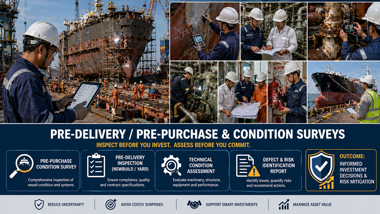 pre delivery pre purchase & condition surveys